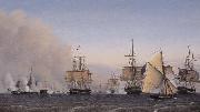 Adelsteen Normann The Battle of Copenhagen on the 2nd of April 1801 oil painting
